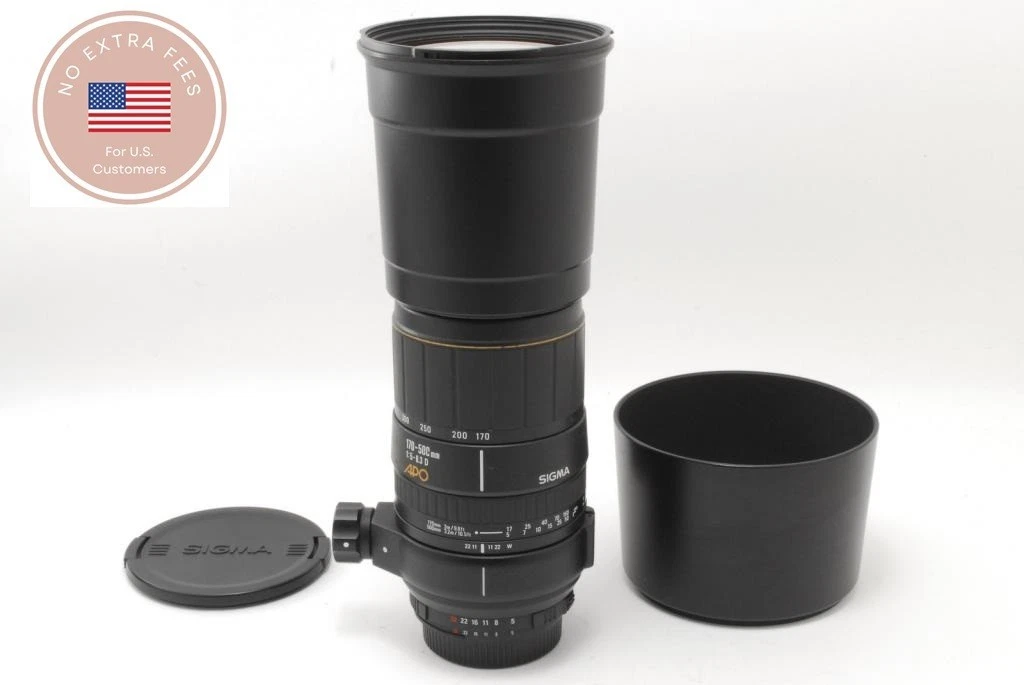 Sigma Nikon F 170-500mm Focal Camera Lenses for sale | eBay
