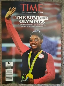 TIME Commemorative Edition Magazine THE SUMMER OLYMPICS 2021 Simone Biles Cover - Picture 1 of 1