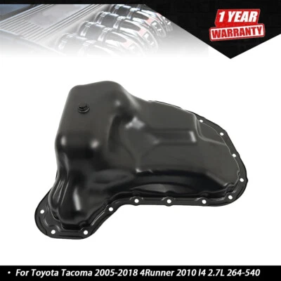 cárter de aceite inferior del motor para Toyota Tacoma 2005-2018 4Runner 2010 l4 2,7 L 264-540 Foto 1 de 4
