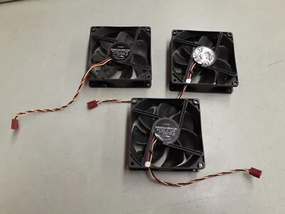 (3) Sunon EE92251S3-D020-C99 12V 1.3W 3Pin Cooling Fans - Image 1 of 2