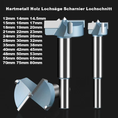 Forsterbohrer Forstner Bit 12mm - 80mm Holzbohrer Bohrmaschine für Holzbearbeitu - Bild 1 von 4