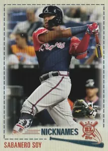2019 Topps Big League - Players Weekend - Ronald Acuna Jr. - Braves - PW-4 - MNT - Picture 1 of 2