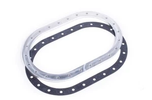 Fuel Cell Weld Flange 6x10 24-Bolt Aluminum Radium Engineering - Picture 1 of 1