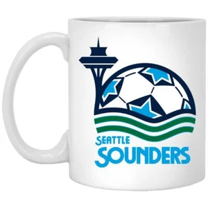 Seattle Sounders Mug 11 oz. Glossy Ceramic | NASL Soccer Team - Picture 1 of 6