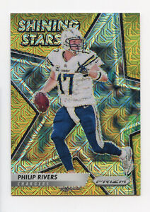 Philip Rivers 2016 Prizm Gold Prizms/10 Shining Stars Chargers SP SSP *GEM MINT*