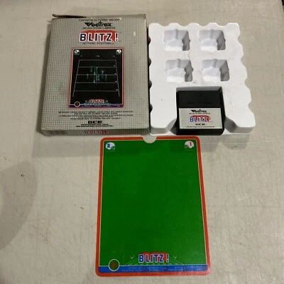 Blitz ! Action Football Vectrex Video Game Boxed With Overlay Tested - Image 1 of 4