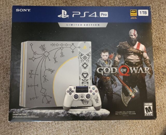 Sony PlayStation 4 PS4 Pro 1TB God Of War Limited Edition Game Console  NTSC-J FS