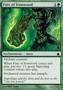 *MRM* FR/VF 4x Poings de ferbois (Fists of Ironwood) MTG Ravnica - Imagen 1 de 1