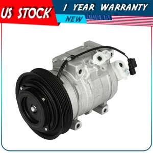 NEW A/C AC Compressor Fits HONDA ACCORD 3.5L 2008 2009 2010 2011 2012 V6 - Picture 1 of 15