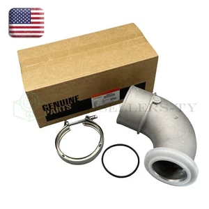 NEW Genuine Intake Elbow With Clamp And O-Ring Fits For Cummins ISX - Picture 1 of 11