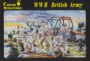 CAESAR MINIATURES 1/72 - World War II - H055 WWII British Army - LIMITED BOX - Imagen 1 de 1