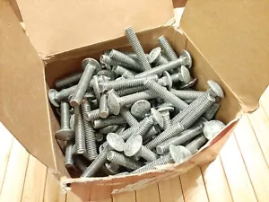 100 COUNT ~ HODELL NATCO 5/16 18 X 2 A307 CARRIAGE BOLT - Picture 1 of 8