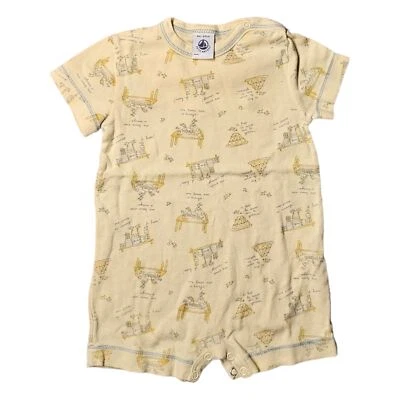 Dulce Mono Original Para Bebé De Petit Bateau Talla 6M 68 - Imagen 1 de 3