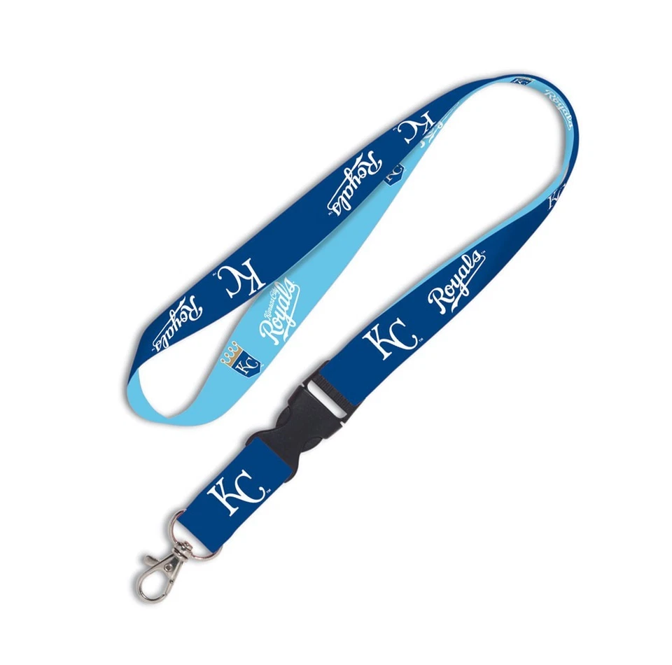 KANSAS CITY ROYALS LANYARD DETACHABLE BUCKLE NEW WINCRAFT 👀 - Image 1 of 1