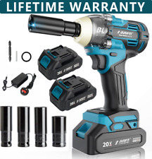 For Makita Cordless Impact Wrench Electric Drill Gun 1/2" Ratchet Driver Battery