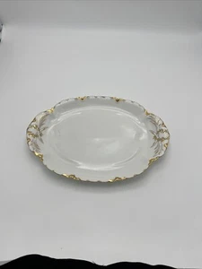 Haviland Ranson White Bone China Celery Relish Dish - Picture 1 of 11