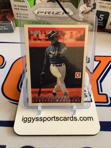 Ken Griffey Jr. Red - 1995 Topps Bazooka Baseball - Seattle Mariners