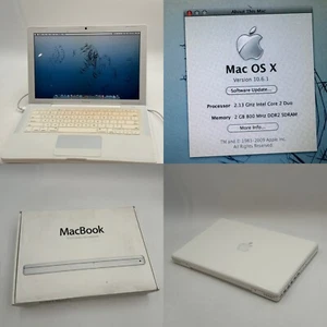 2007 Apple MacBook 13” 2.13GHz Intel Core 2 Duo 2gb RAM A1181 - Picture 1 of 12