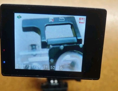 Black HD Action Camera Sports Video Outdoor Waterproof  As Is/See Details - Image 1 of 4