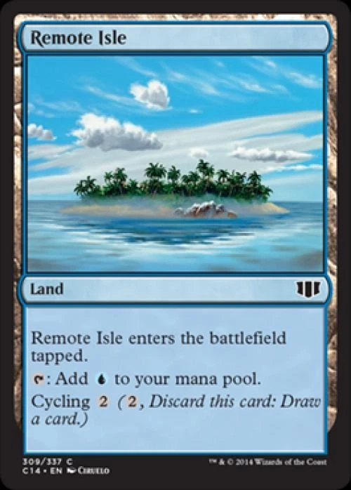 Remote Isle - Light Play MTG Commander 2014 Edition - Image 1 of 1