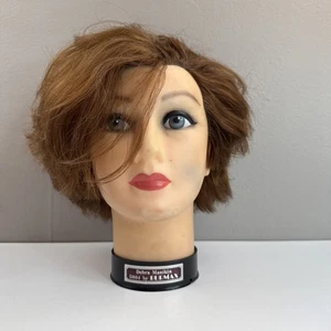 BURMAX Debra Manikin D804 Hair Salon Cosmetology School Mannequin Head Vintage - Picture 1 of 6