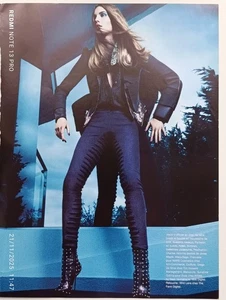 Women Fashion Handbag Shoes Long Leg Print Ad  . 194 - Picture 1 of 1