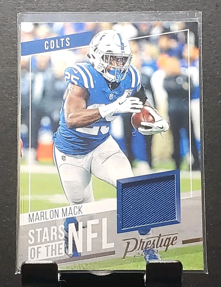 2019 Panini Prestige SS-MM Marlon Mack COLTS Relic Stars of the NFL Relic🏈NM/MT - Image 1 of 1