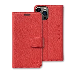 iPhone 16 Pro Handyhülle Rot | EMF Schutz, Anti Strahlung, RFID EMF... - Bild 1 von 6