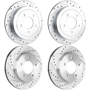 Front & Rear Brake Disc Rotors for F150 Truck Ford F-150 Heritage 2004 - Picture 1 of 12
