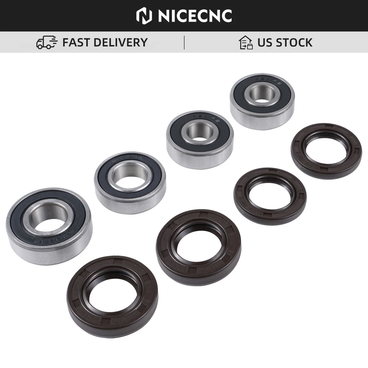 Kit De Rodamientos Y Sellos De Rueda Trasera Para RM 80 1990-2001 RM 85