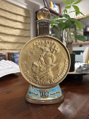 Jim Beam Vintage Decanter 1968 San Diego 200th Anniversary (1769-1969) Stopper - Image 1 of 4