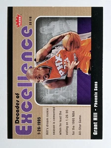 Fleer Decades of Excellence 2007-08 brillante #6 Grant Hill - Imagen 1 de 2