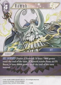 FINAL FANTASY TCG 1 X RAMUH EX 7-103C - LÁMINA COMUN NOT - LIGHTNING - Imagen 1 de 1