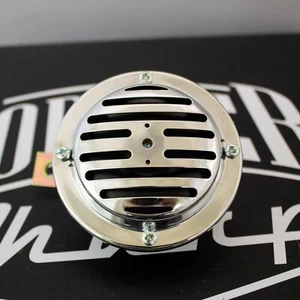 Chrome Electric Horn w/ Wires - Bild 1 von 2
