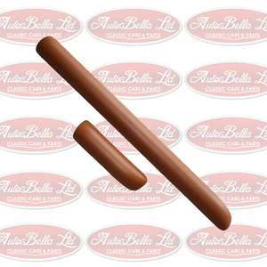 CLÁSICO FIAT 500 F L R (LHD) RODILLERA TABLERO RIBETE CUERO COLOR TOSTADO NUEVO  - Imagen 1 de 1