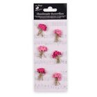 6 Pack Little Birdie Paper Bouquet 6/Pkg-Precious Pink CR94267