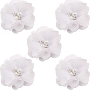 5 PCS Children Baby Kid Hair Clip Crystal Rhinestone Flower Hairpin Headwear - Picture 1 of 19