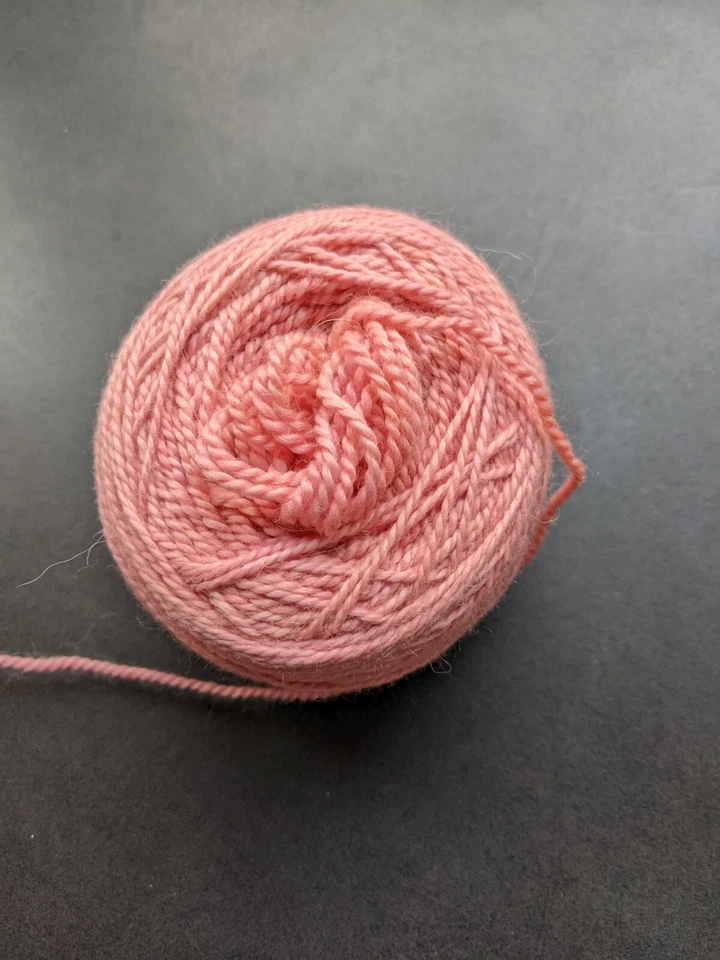 Blue Moon Fiber Arts Crackpaca tag inside ball pink  - Image 1 of 1