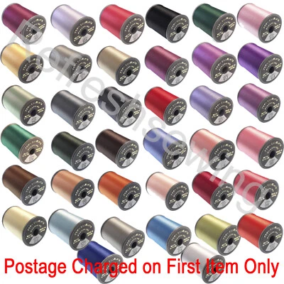 Brother Polyester Machine Embroidery Thread 300m Satin, Country, Metallic - Image 1 of 2