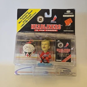 Headliners In The Pliegue Martin Brodeur Mini Portero/Máscara Colección 1997-98 - Imagen 1 de 3