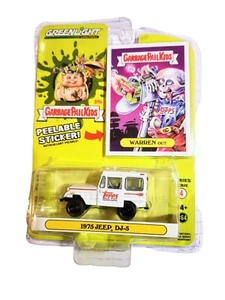 GREENLIGHT COLLECTIBLES GARBAGE PAIL KIDS 1975 TOPPS JEEP DJ-5 WARREN OUT - Picture 1 of 2