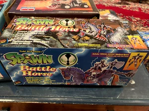 MCFARLANE TOYS - SPAWN BATTLE HORSE WITH MEDIEVAL SPAWN NEW IN OPEN BOX - #48 - Picture 1 of 2