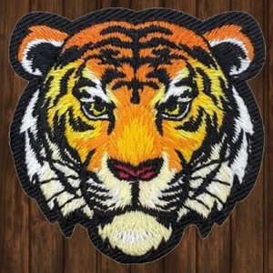 Tiger Embroidered Patch — Iron On - Picture 1 of 1