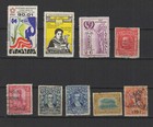 Guatemala années 1900/70 9 timbres anciens /T2324