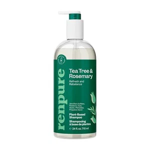 Plant Based Tea Tree and Rosemary Refresh and Rebalance Shampoo - Soothes Dry Sc - Picture 1 of 6