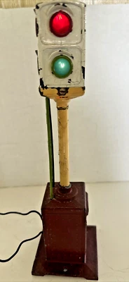 LIONEL PREWAR STANDARD/O-GAUGE #78 TRAFFIC BLOCK TRAIN SIGNAL-WORKS - Image 1 of 4