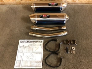Yoshimura Japan R-77J Titanium Blue exhausts Auspuffe GSX1300R Hayabusa 08-17 - Bild 1 von 24