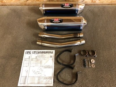 Yoshimura Japan R-77J Titanium Blue exhausts Auspuffe GSX1300R Hayabusa 08-17 - Bild 1 von 4
