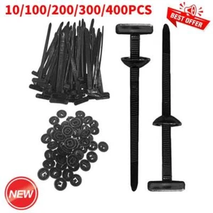 🔥Nylon Universal Cable Tie Buckle,Heavy Duty Self.Locking Nylon Zip Ties Holder - Picture 1 of 16