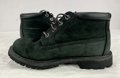 Timberland Nellie Chukka Nubuck Botas de Senderismo Impermeables Negras Para Mujer Talla 6W Foto 1 de 4
